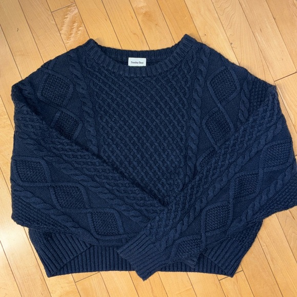 Aritzia Sweaters - Aritzia Sunday Best Peggy Cropped Sweater